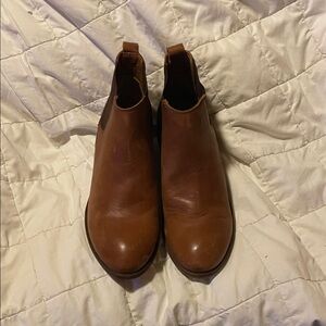 Frye leather booties in Carmel